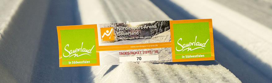 Nordicsport Arena Sauerland Ticket