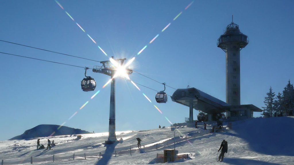 Skigebiet Willingen Bergstation Hochheideturm