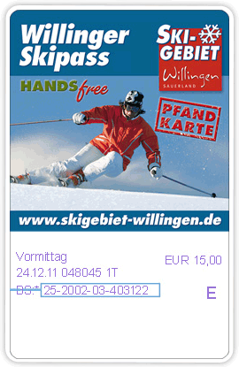 Skiline Ski Ticket